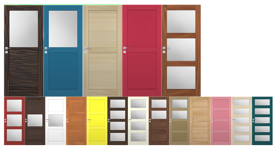 Vyberte si variantu dřevěných interiérových dveří Smart